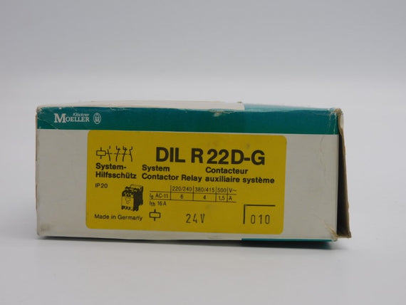 KLOCKNER MOELLER DILR22D-G 24V 16A NSMP