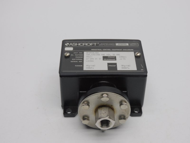 ASHCROFT NPAN4DLS04 125/250VAC 10A 60PSI NSMP