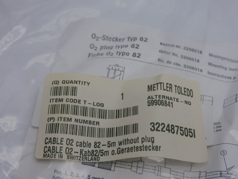 METTLER TOLEDO 322487505I 5M NSMP