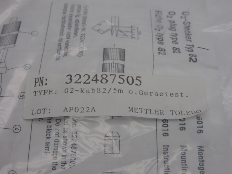 METTLER TOLEDO 322487505 5M NSMP