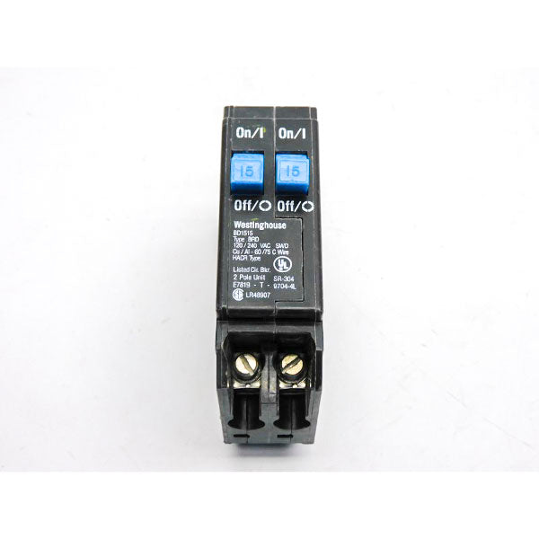 WESTINGHOUSE BD1515 120/240VAC 15-15A NSNP