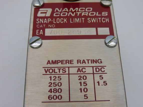 NAMCO CONTROLS EA700-20934 600V NSMP