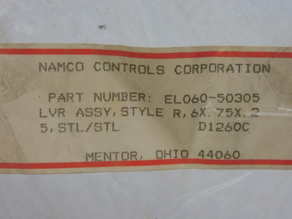 NAMCO CONTROLS EL060-50305 NSMP