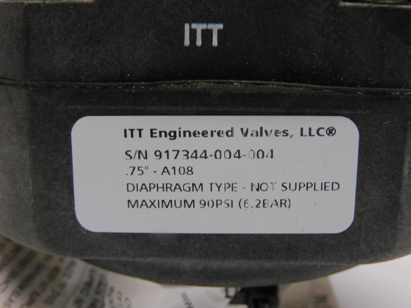 ITT .75-N-EN-31-M7-A108 90PSI .75" NSNP