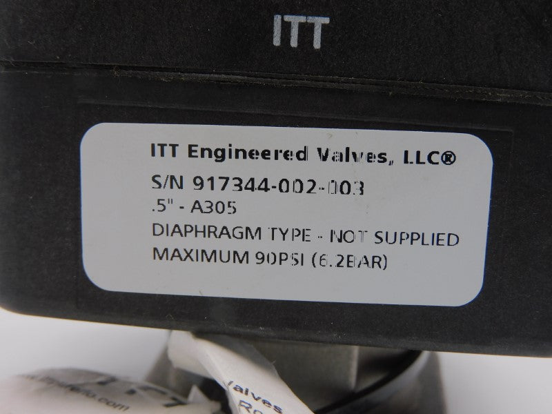 ITT .5-N-EN-31-M7-A305 90PSI .5" NSNP