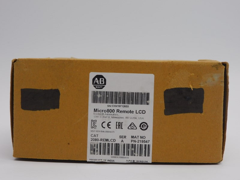 ALLEN BRADLEY 2080-REMLCD SER. A 24VDC NSMP