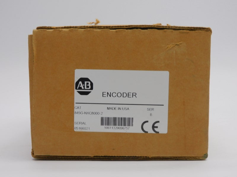 ALLEN BRADLEY 845G-NXC8000-2 SER. B 8-24VDC (BR/WH) NSMP