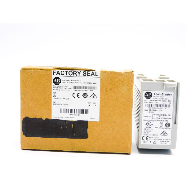 ALLEN BRADLEY 2080-PSAC-12W SER. A 100-240VAC 0.7A REV. 1.0 NSMP
