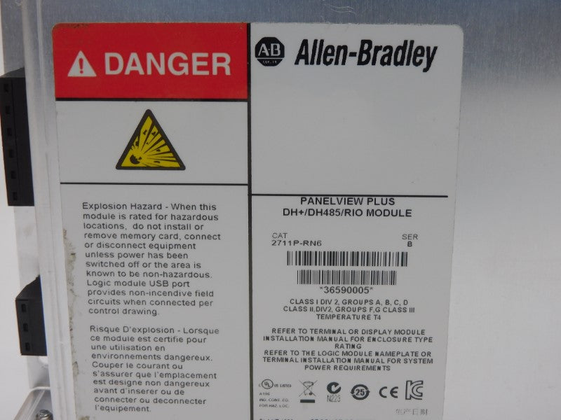 ALLEN BRADLEY 2711P-RN6 SER. B NSMP