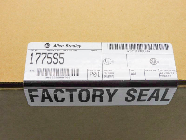 ALLEN BRADLEY 1775-S5 REV. P01 DATE: 2001 NSFS
