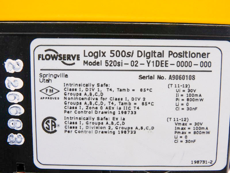 FLOWSERVE 520SI-02-Y1DEE-000-000 30V NSNP