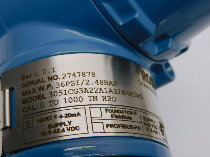 ROSEMOUNT 3051CG3A22A1AS1B4E5M5 10.5-42.4VDC 36PSI NSMP