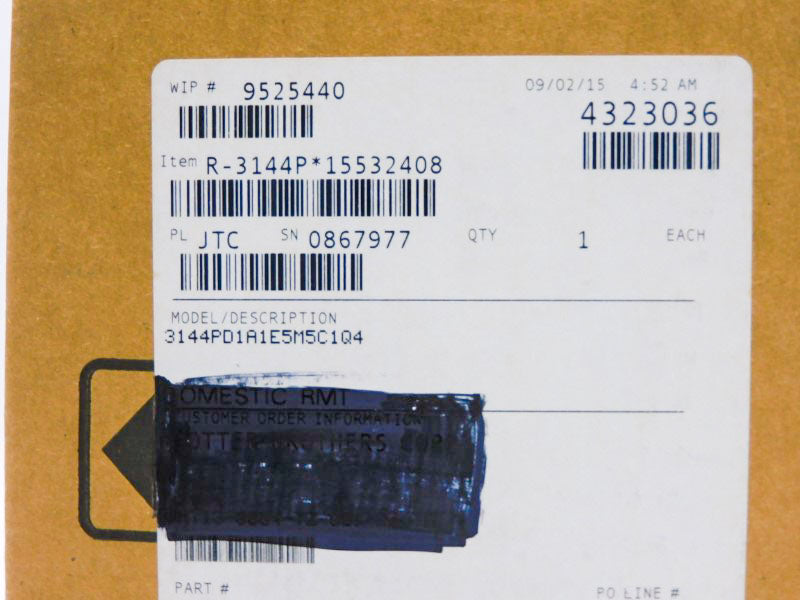 ROSEMOUNT 3144PD1A1E5M5C1Q4 REV. 1.1.1 12.0-42.4VDC NSMP