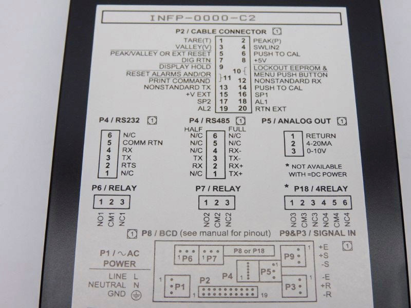 NEWPORT ELECTRONICS INFP-0000-C2 115V NSMP