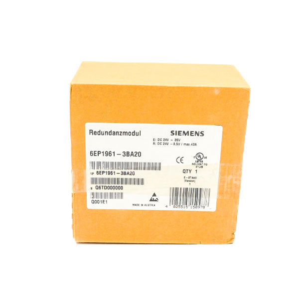 SIEMENS 6EP1961-3BA20 24-35V 40A NSFS