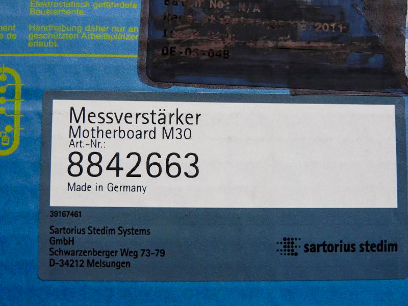 SARTORIUS STEDIM 8842663 M30 NSMP