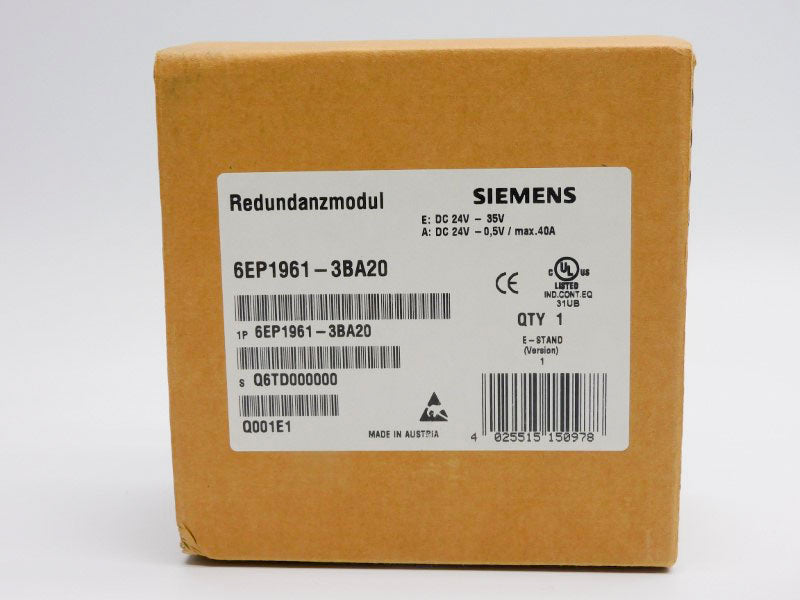 SIEMENS 6EP1961-3BA20 24-35V 40A NSMP