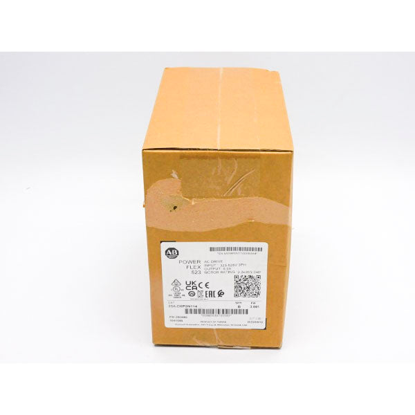 ALLEN BRADLEY 25A-D6P0N114 SER. B F/W 3.001 323-528V 6.0A DATE: 2022 NSFS