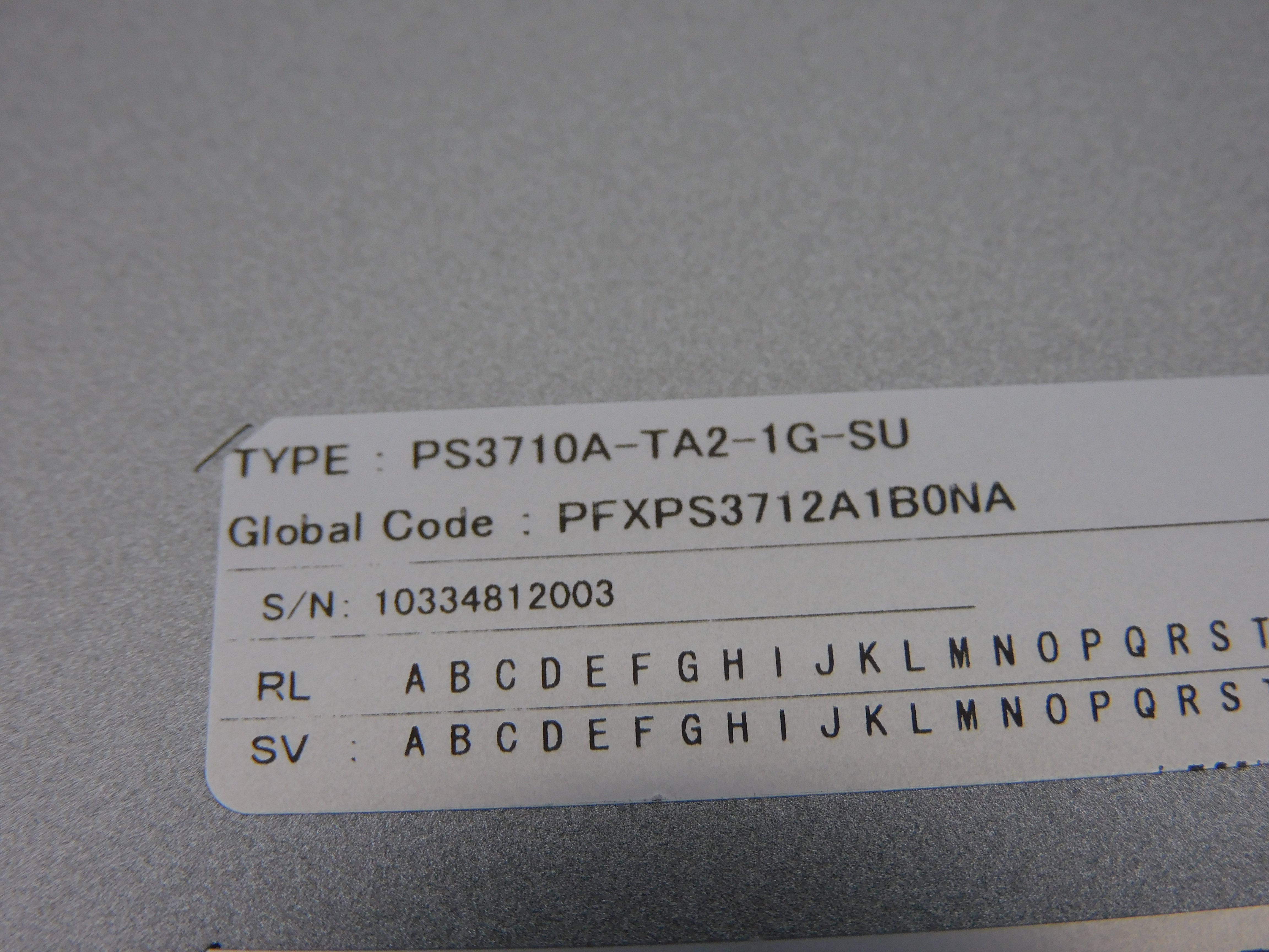 PRO-FACE PS3710A-TA2-1G-SU 100-240VAC NSMP
