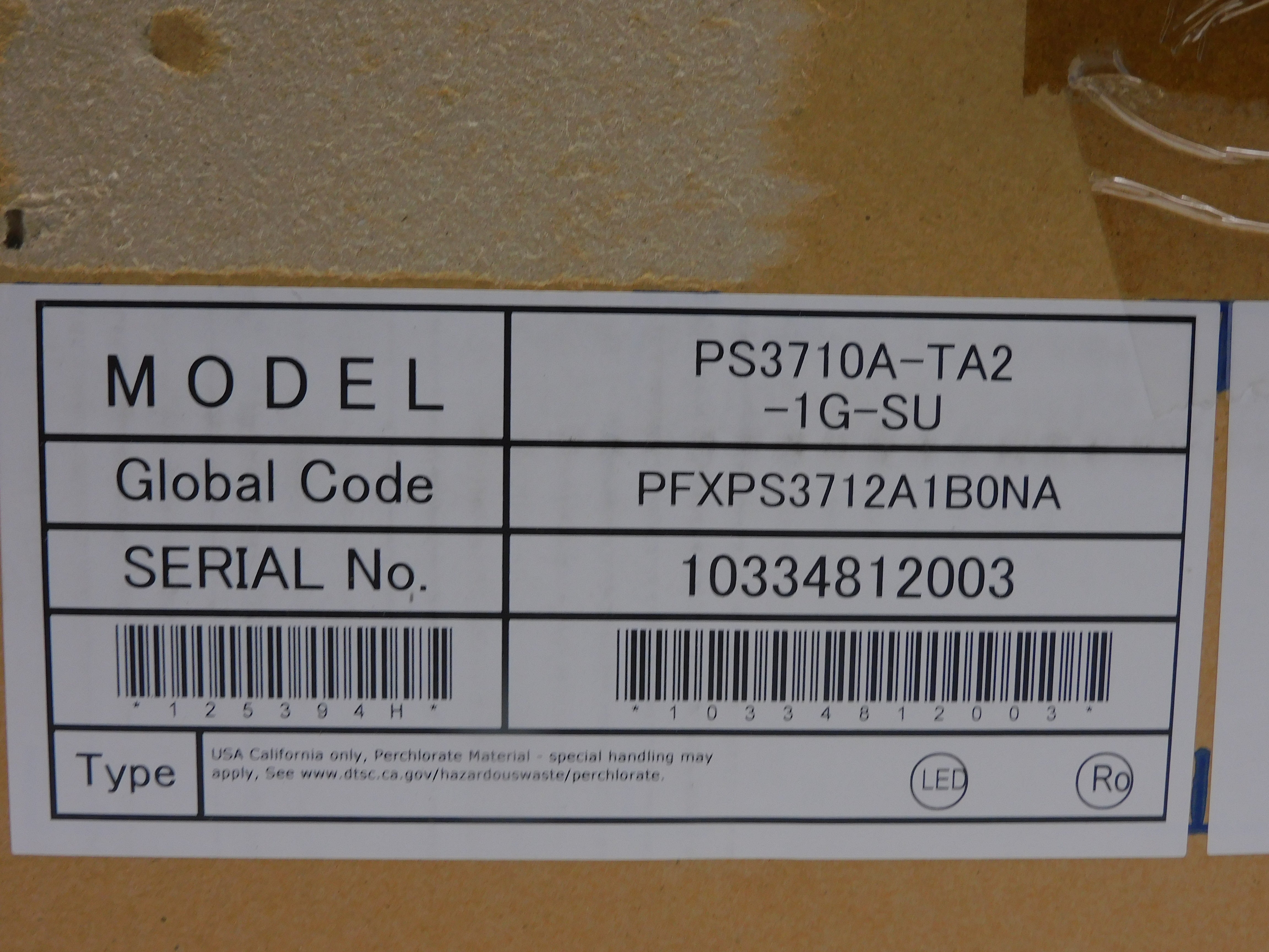 PRO-FACE PS3710A-TA2-1G-SU 100-240VAC NSMP