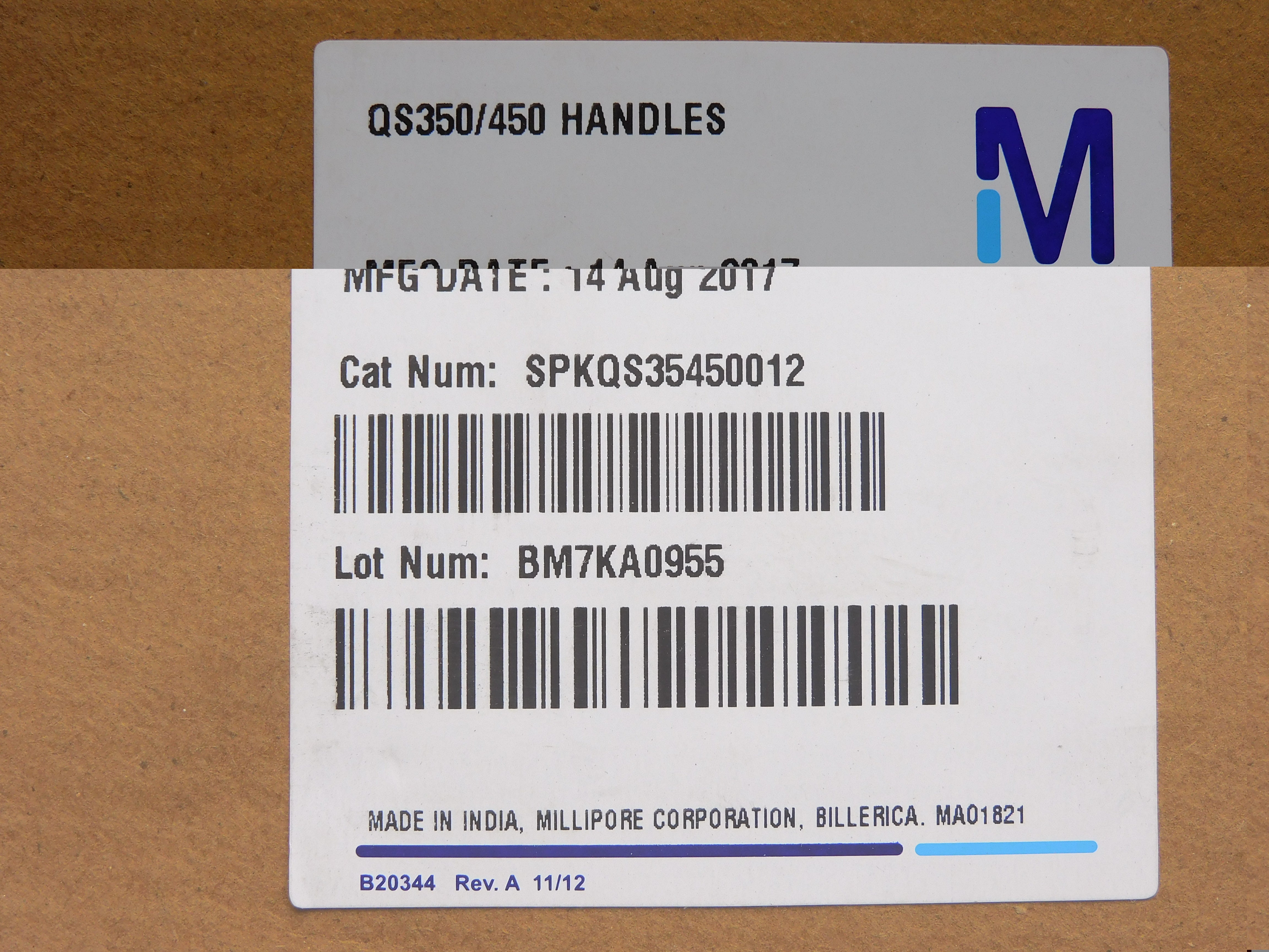 MILLIPORE SPKQS35450012 NSFS