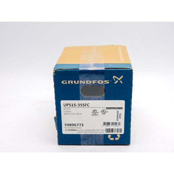GRUNDFOS UPS15-35SFC 59896772 115V NSFS