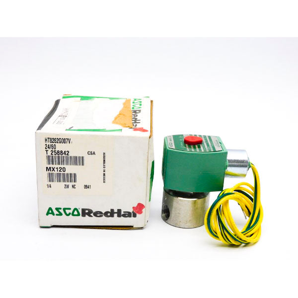 ASCO HT8262G007V 24V 110PSI 1/4" NSMP