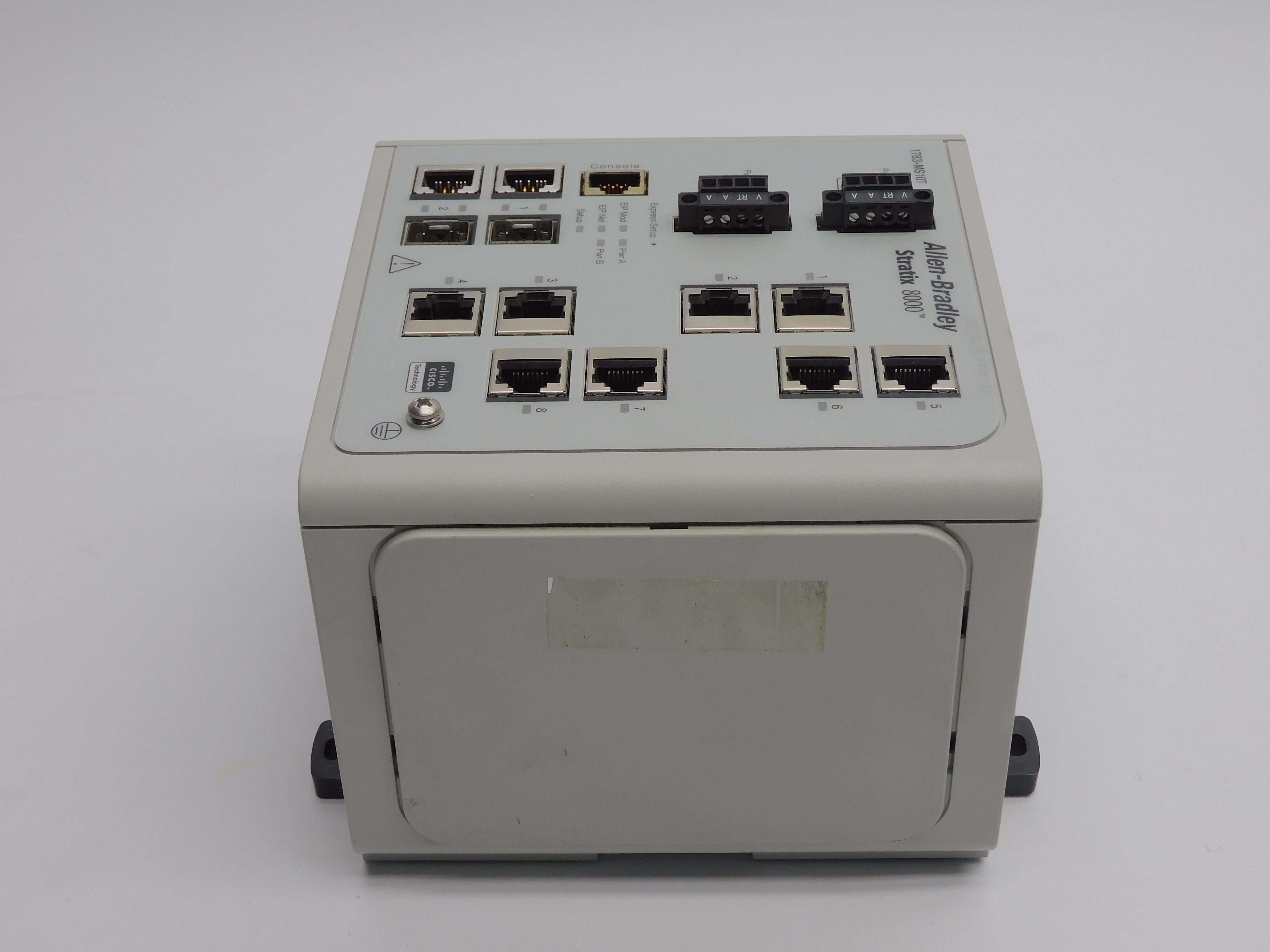 ALLEN BRADLEY 1783-MS10T SER. A F/W 2.001 REV. 02 16-60VDC 1.0A NSNP