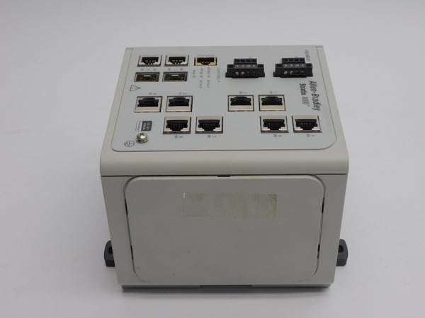 ALLEN BRADLEY 1783-MS10T SER. A F/W 2.001 REV. 02 16-60VDC 1.0A NSNP
