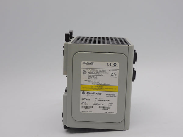 ALLEN BRADLEY 1783-MS10T SER. A F/W 2.001 REV. 02 16-60VDC 1.0A NSNP