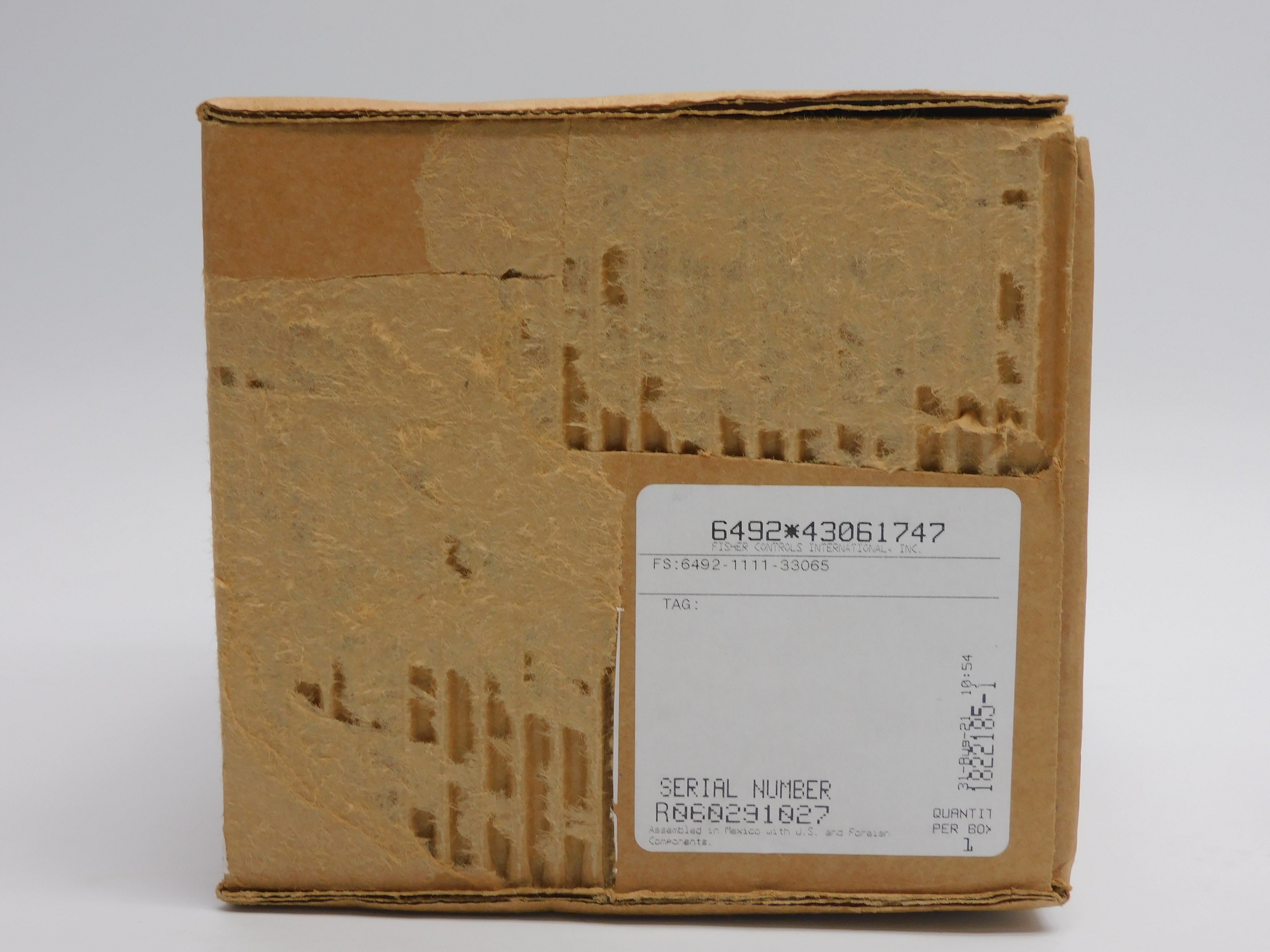 FISHER CONTROLS 6492-1111-33065 25-75PSI NSMP