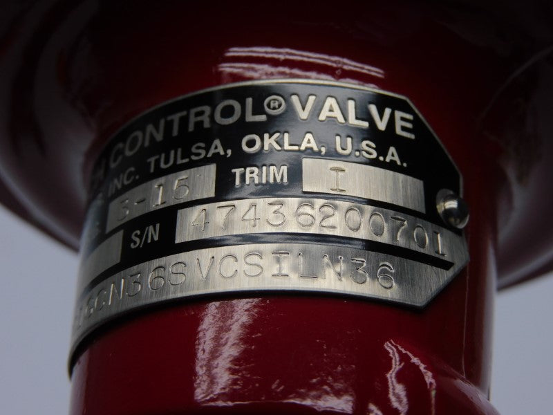 RESEARCH CONTROL 1001GCN36SVCSILN36 3-15PSI NSNP