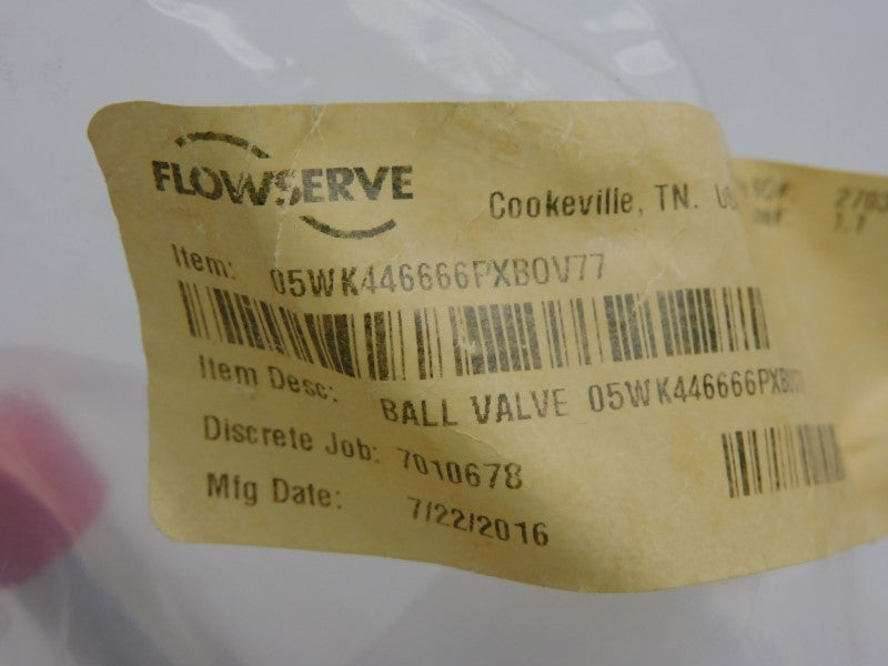 FLOWSERVE 05WK446666PXB0V77 NSMP