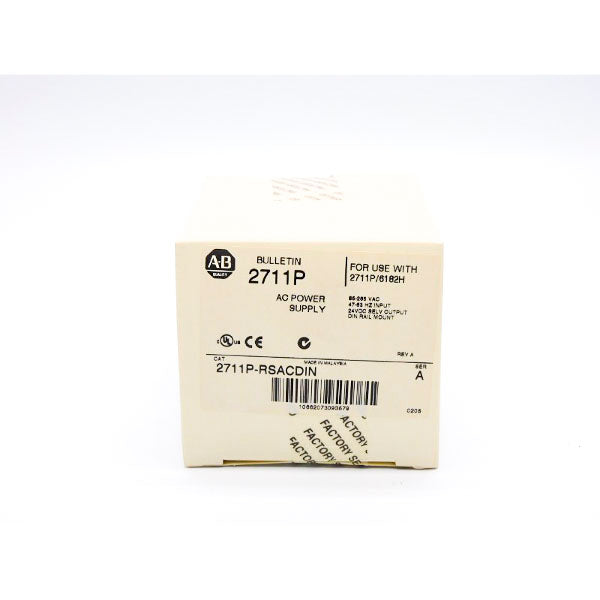 ALLEN BRADLEY 2711P-RSACDIN SER. A 85-265VAC NSFS