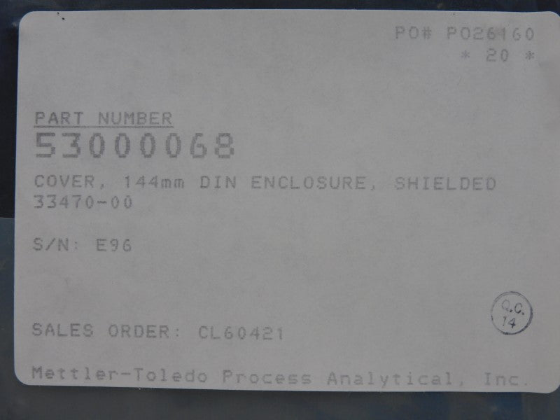METTLER-TOLEDO 53000068 NSMP