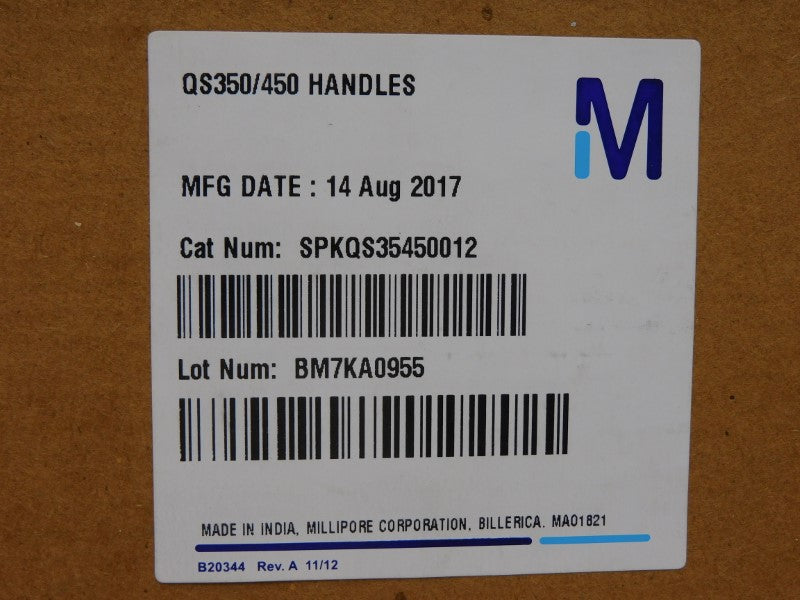 MILLIPORE SPKQS35450012 REV. A NSFS