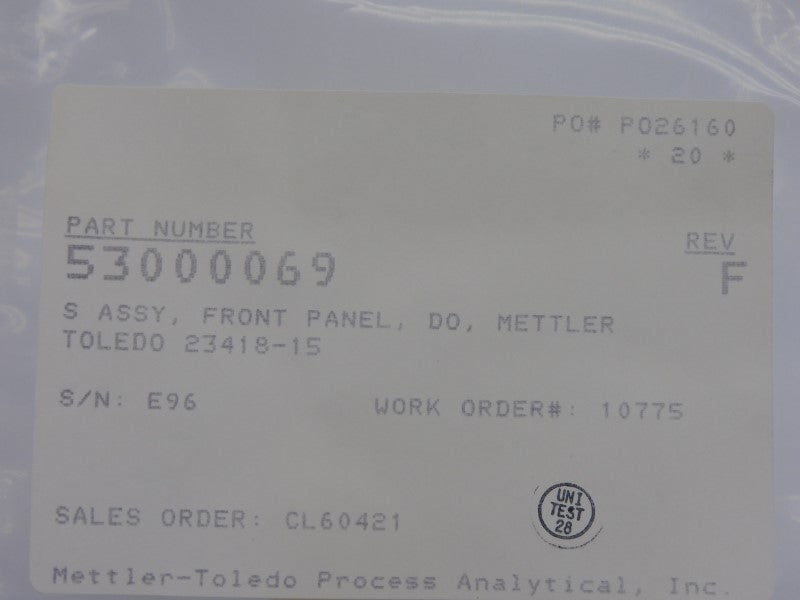 METTLER-TOLEDO 53000069 NSMP