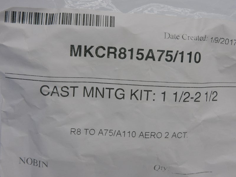 SPARE PART KIT MKCR815A75/110 NSMP