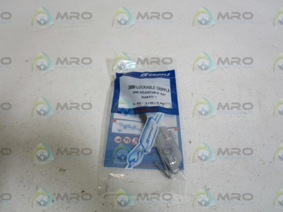 GRIPPLE 3MM LOCKABLE GRIPPLE W/ KEY LK-1/8-1B NSMP