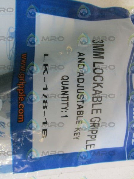 GRIPPLE 3MM LOCKABLE GRIPPLE W/ KEY LK-1/8-1B NSMP
