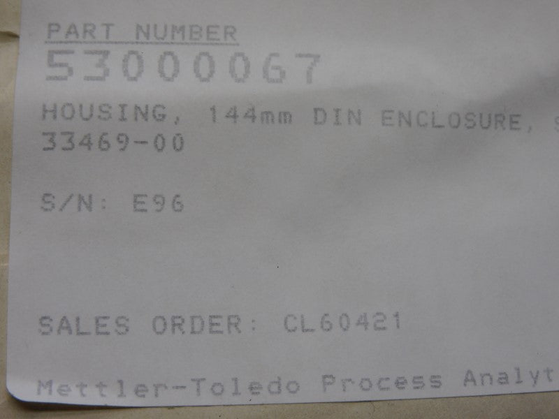 METTLER-TOLEDO 53000067 NSNP