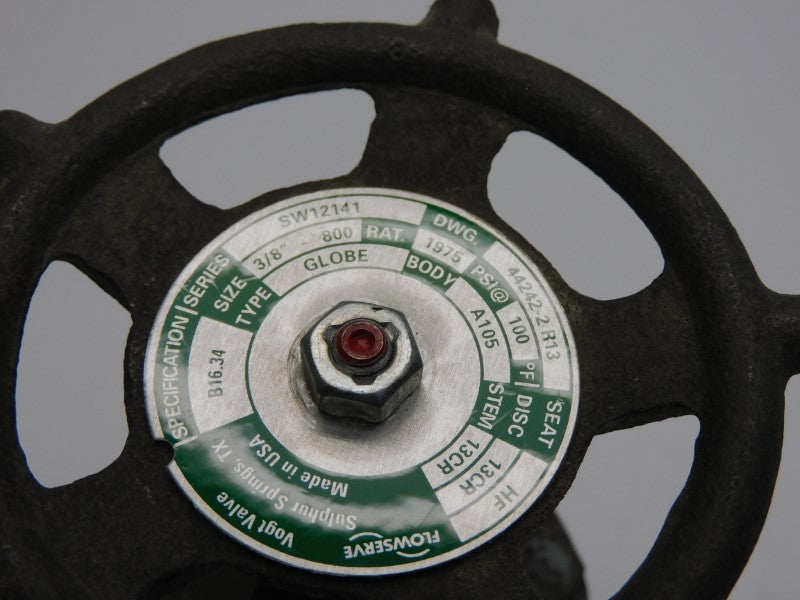 FLOWSERVE SW12141 44242-2R13 1975PSI 3/8" UNMP