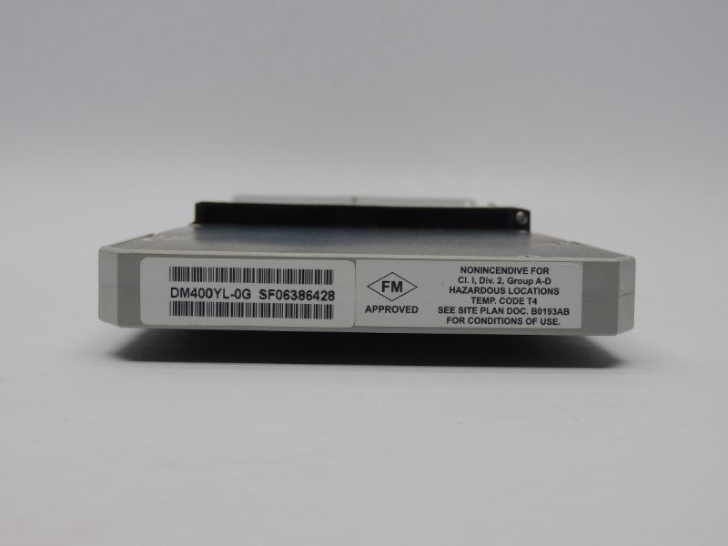 PCO DM400YL FBM10 REV. 0G NSNP
