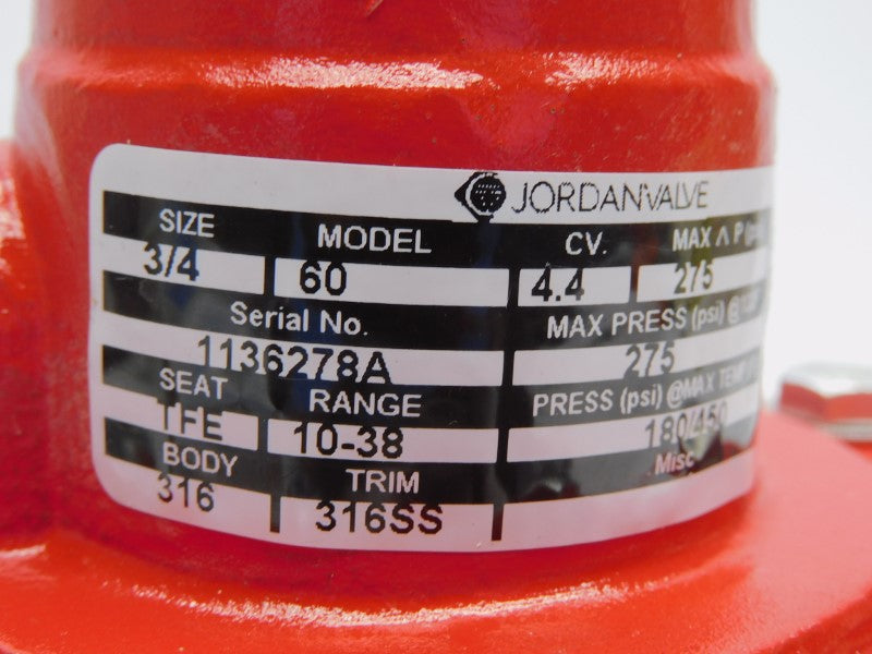 JORDAN 60 10-38PSI 3/4" NSNP
