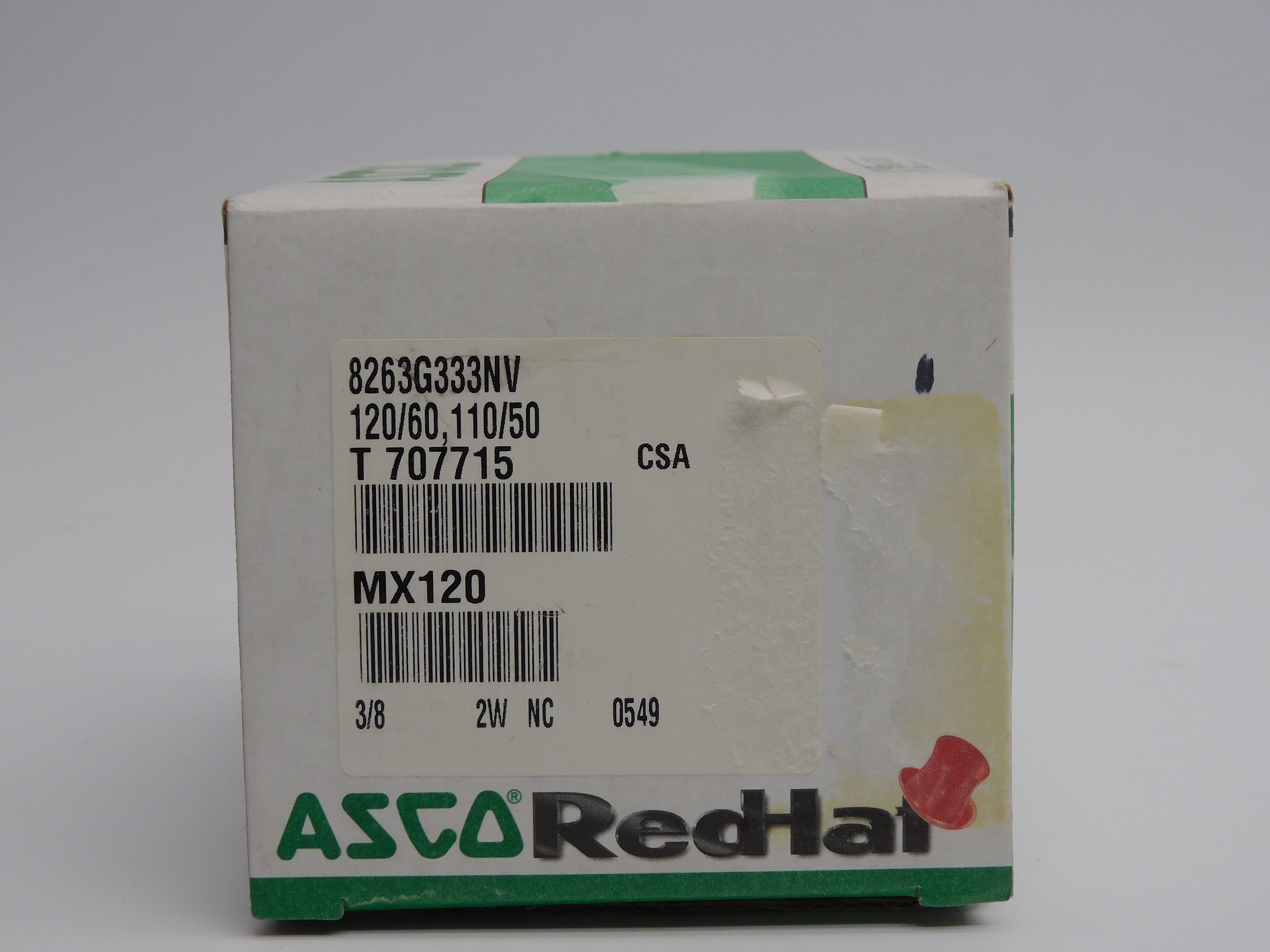 ASCO 8263G333NV 110/120V 100PSI 3/8" NSMP