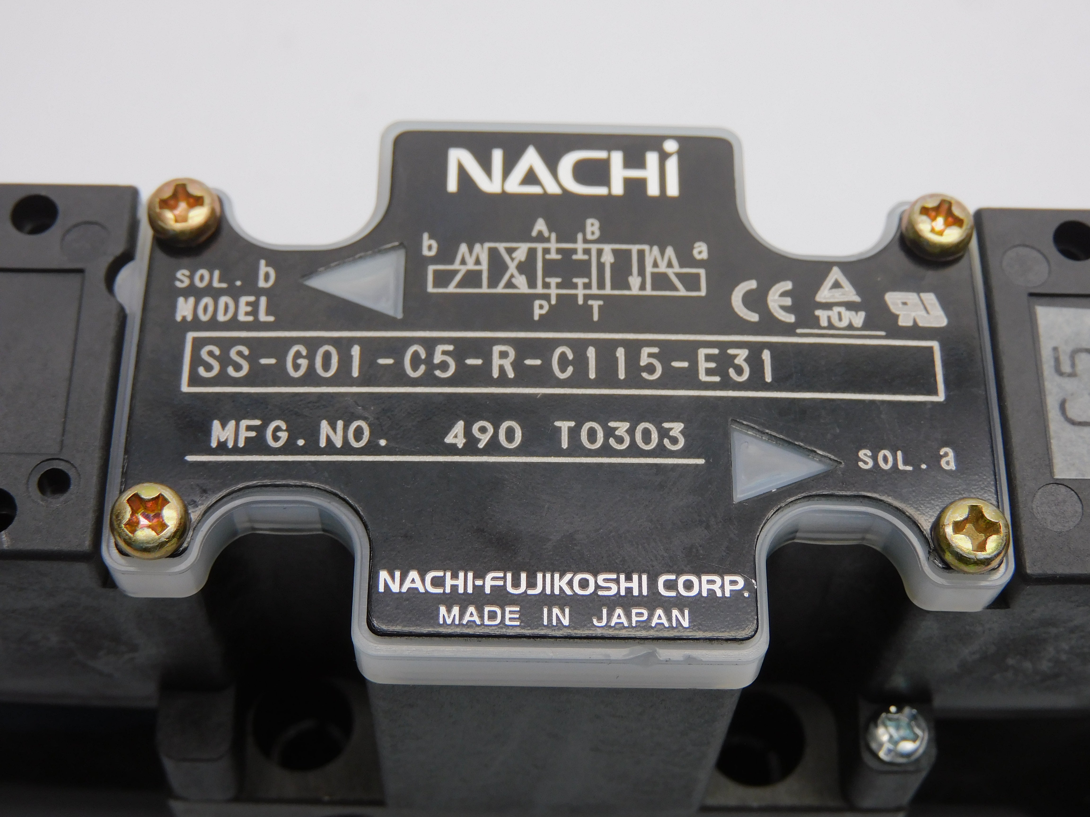NACHI SS-G01-C5-R-C115-E31 490T0303 110/115V NSNP
