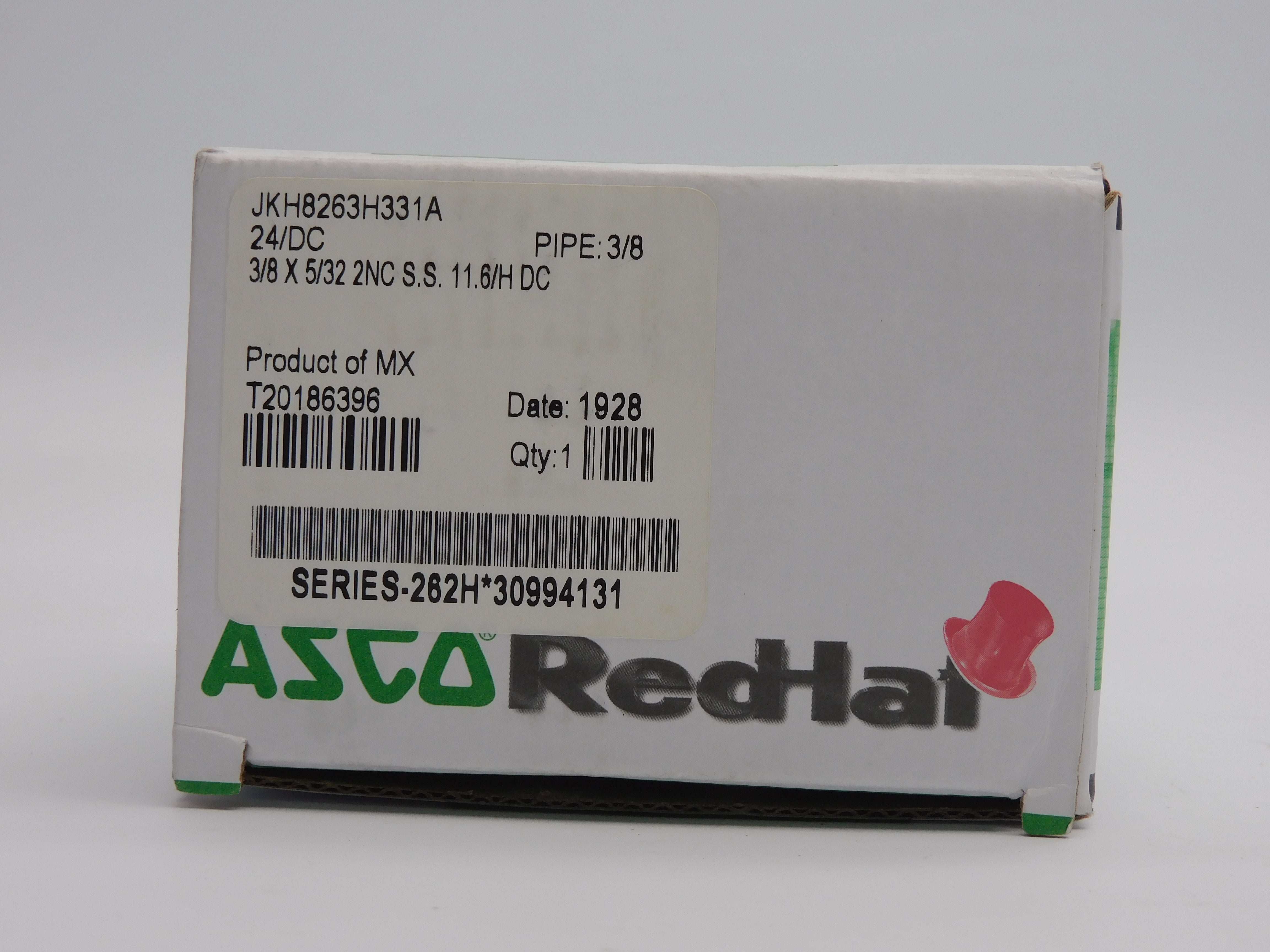 ASCO JKH8263H331A 24VDC 125PSI 3/8" NSMP
