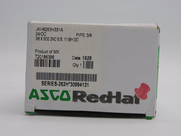 ASCO JKH8263H331A 24VDC 125PSI 3/8" NSMP