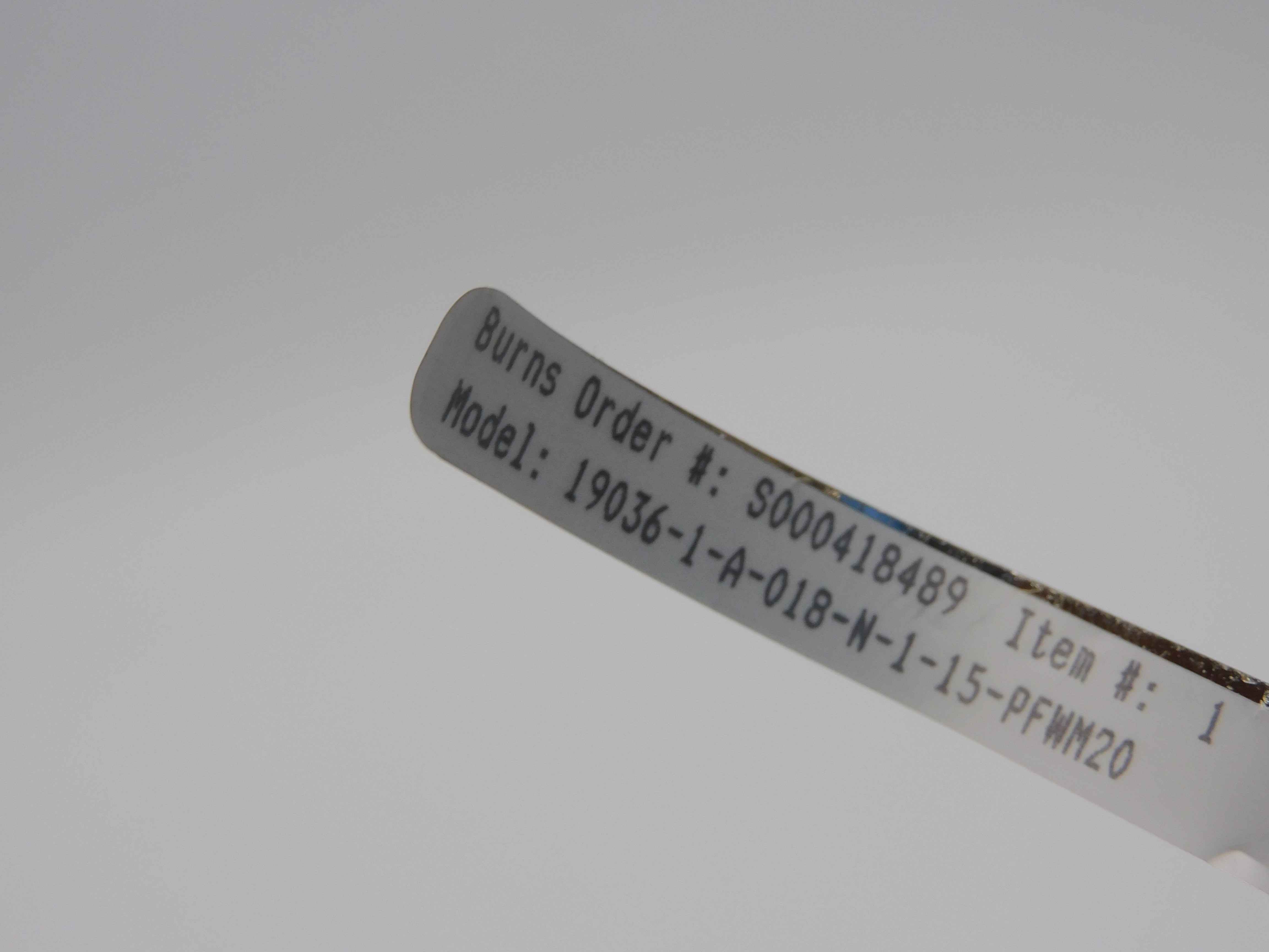 BURNS 19036-1-A-018-N-1-15-PFWM20 NSNP