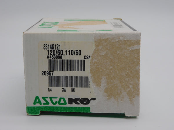 ASCO 8314G121 110/120V 100PSI 1/4" NSMP